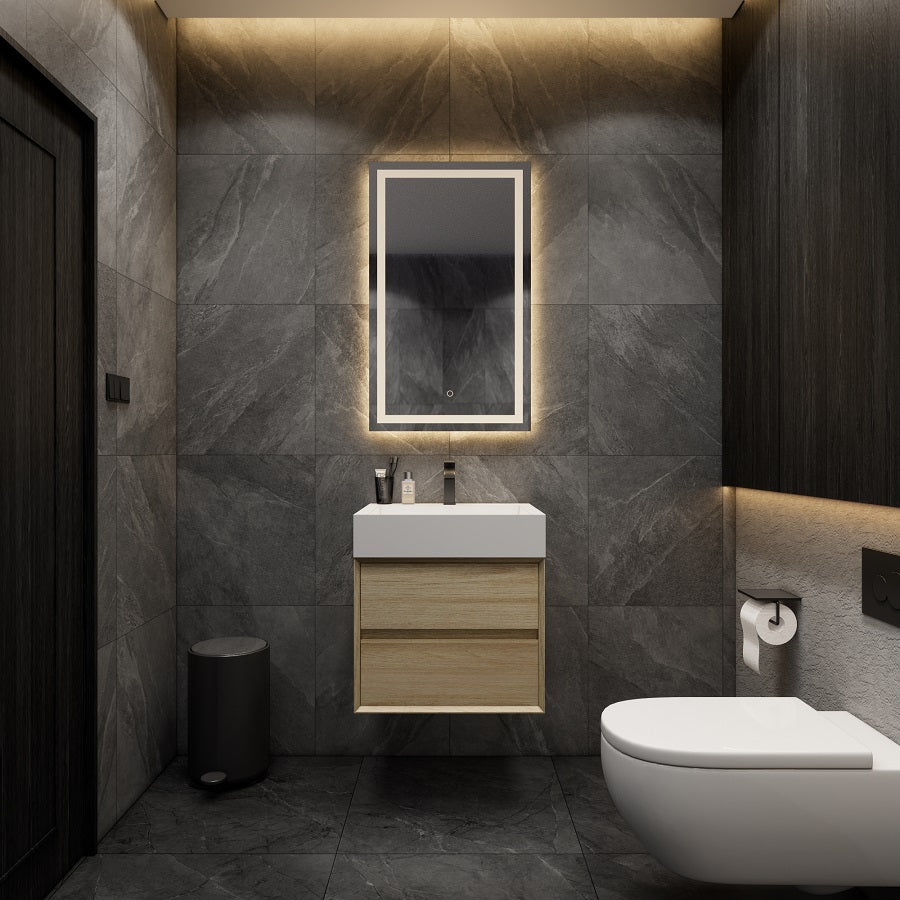 MAX 24" Modern Floating Bathroom Vanity