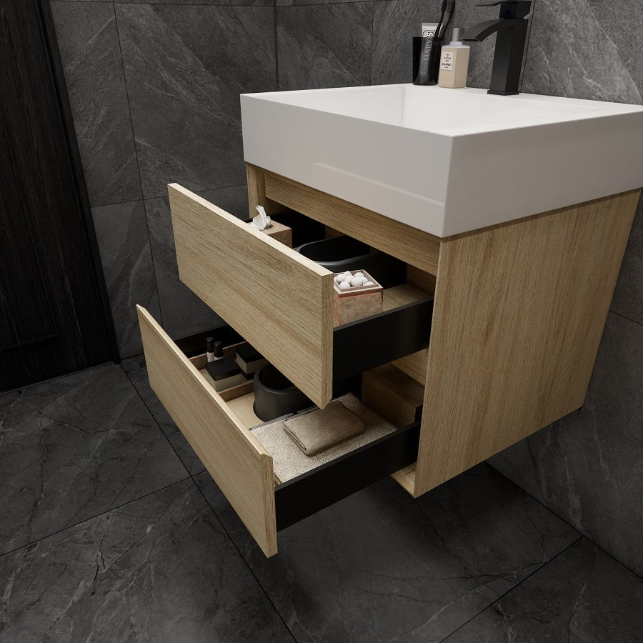 MAX 24" Modern Floating Bathroom Vanity