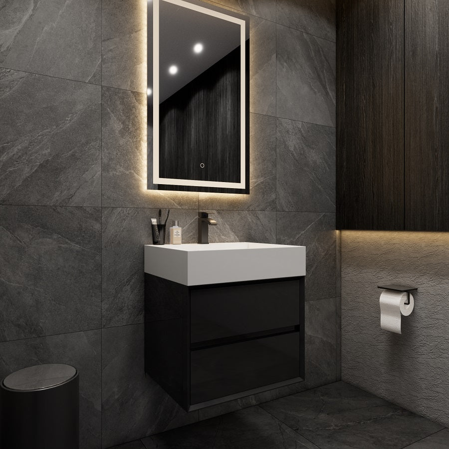 MAX 24" Modern Floating Bathroom Vanity