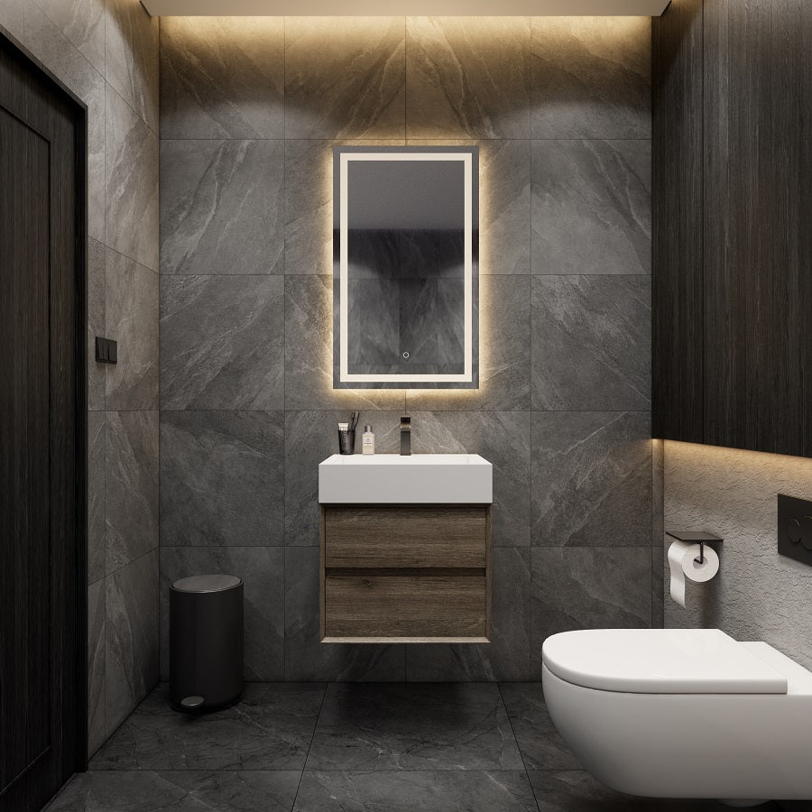 MAX 24" Modern Floating Bathroom Vanity
