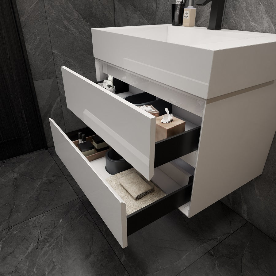 Max 30" Modern Floating Bathroom Vanity