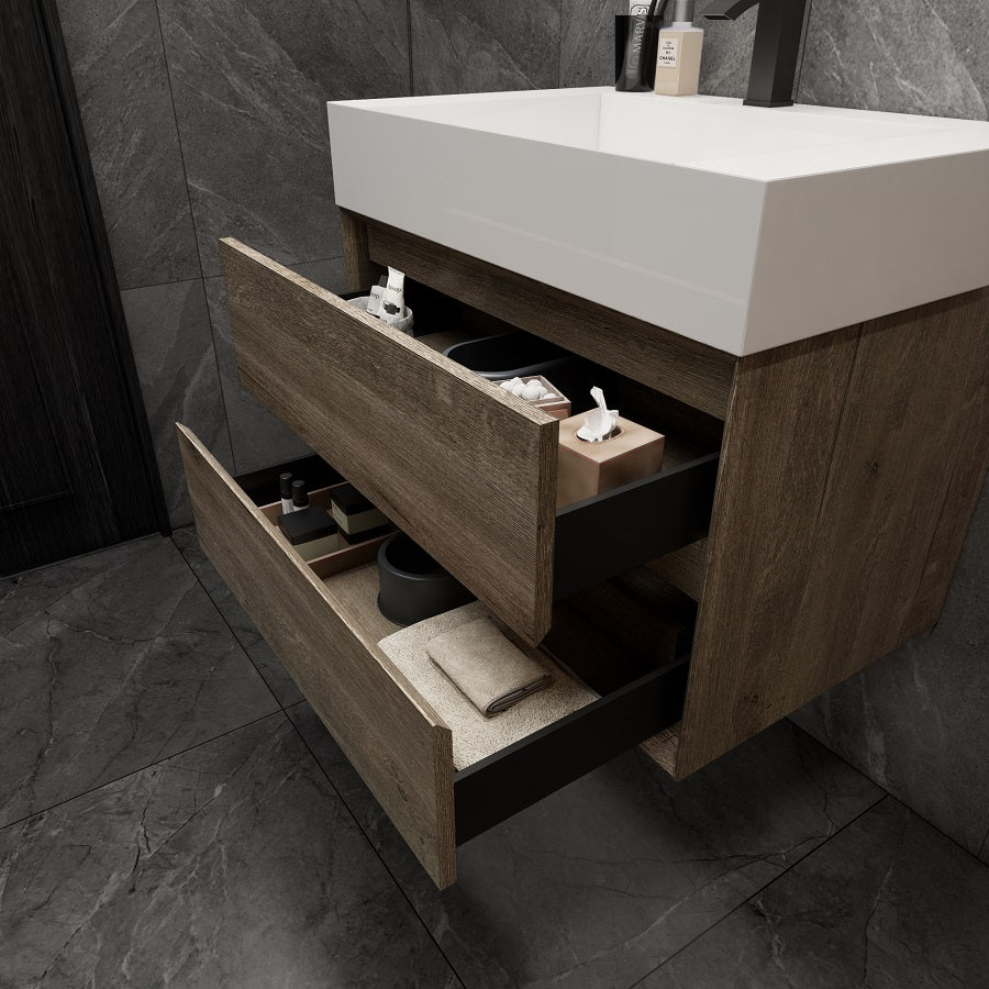Max 30" Modern Floating Bathroom Vanity