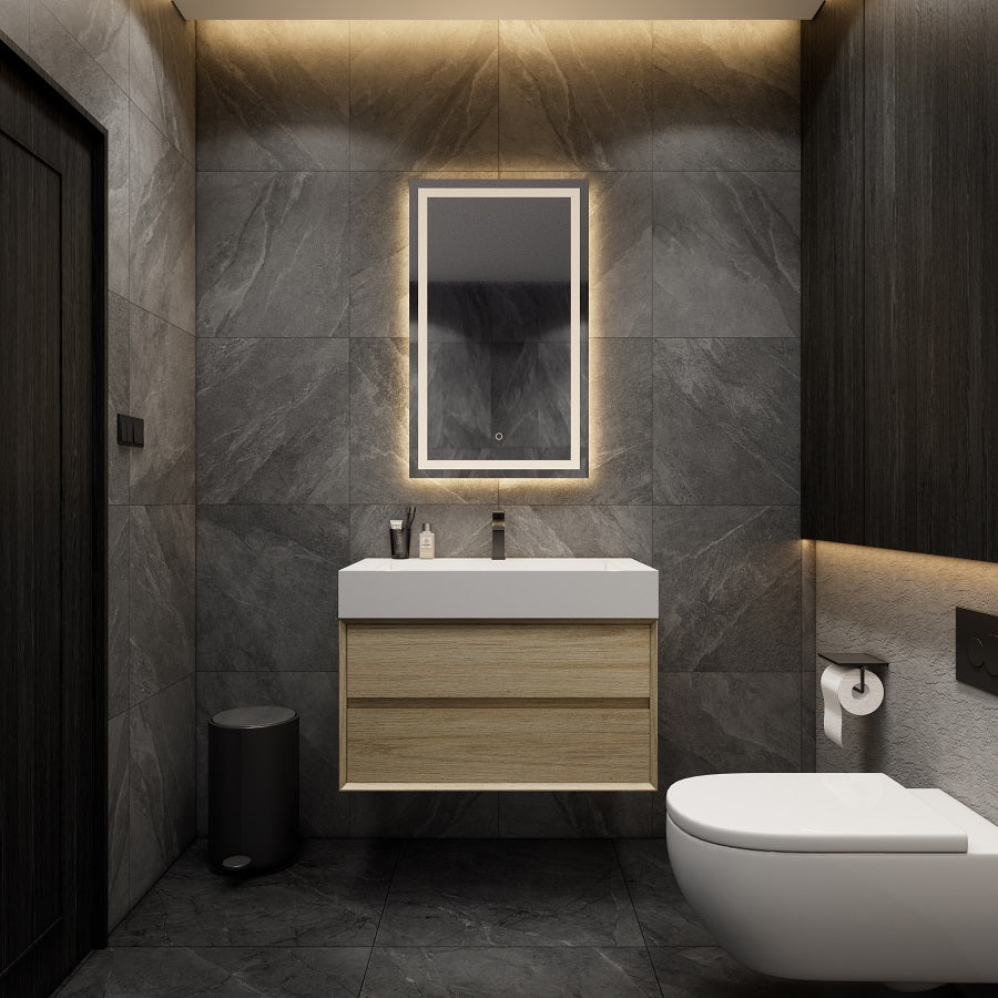 Max 36" Modern Floating Bathroom Vanity