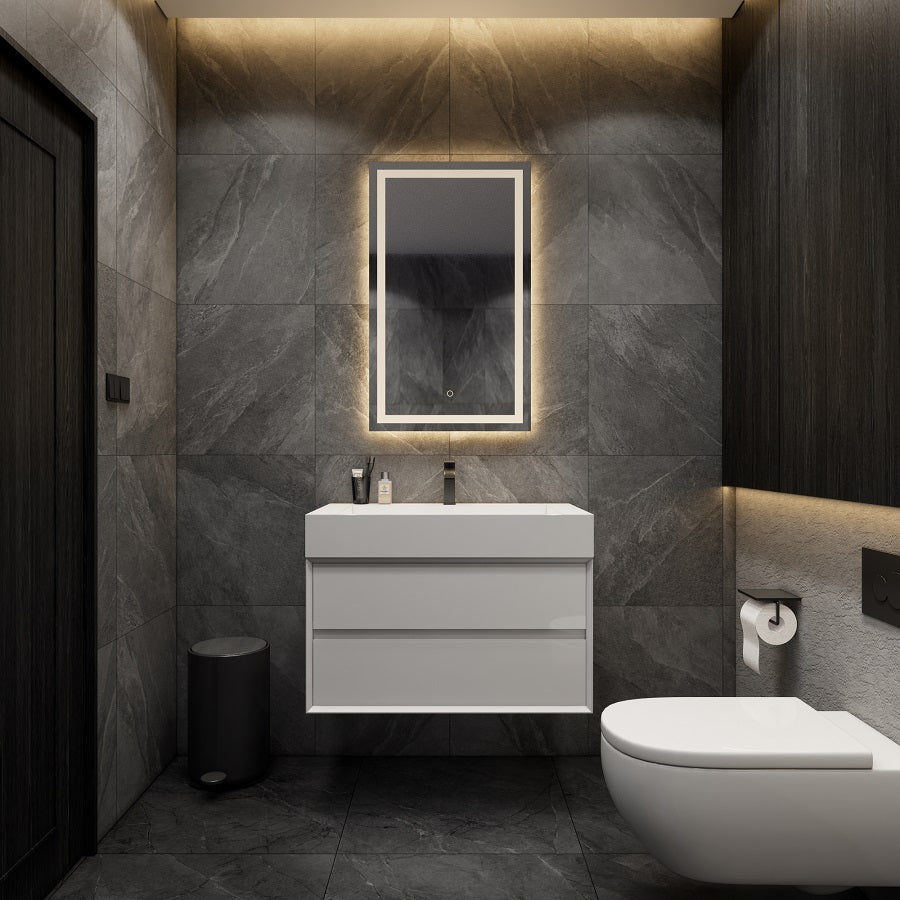 Max 36" Modern Floating Bathroom Vanity
