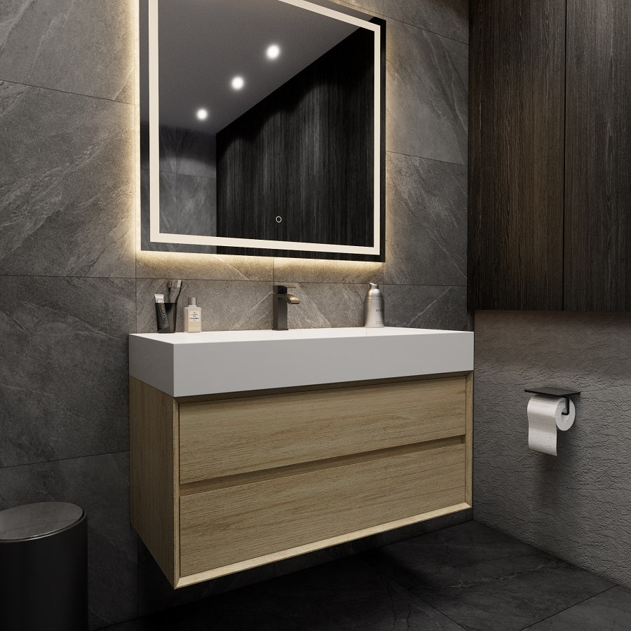 Max 42" Modern Floating Bathroom Vanity