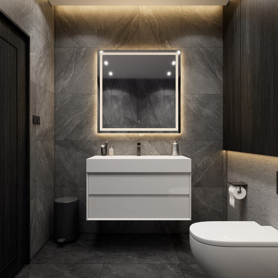 Max 42" Modern Floating Bathroom Vanity