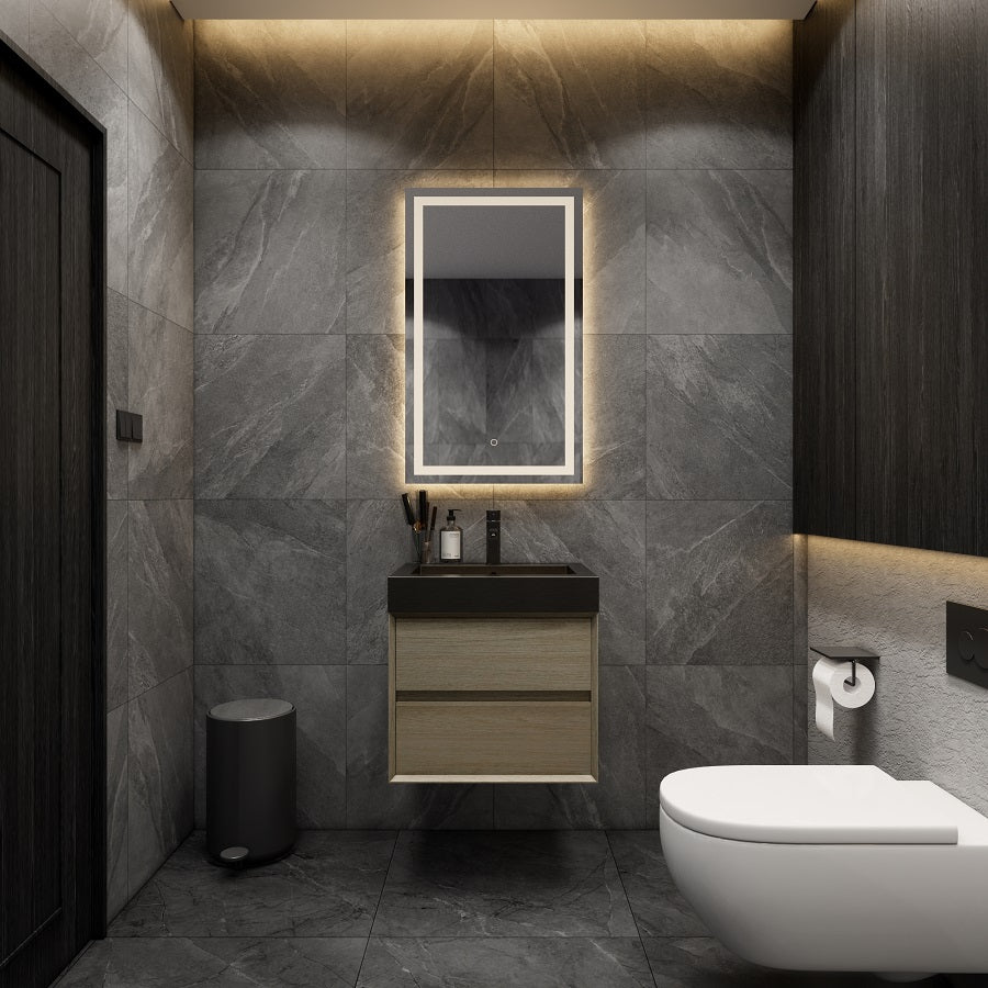 MAX 24" Modern Floating Bathroom Vanity