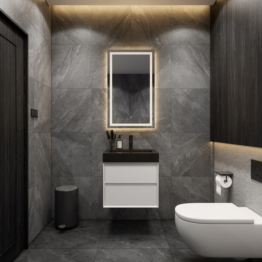 MAX 24" Modern Floating Bathroom Vanity