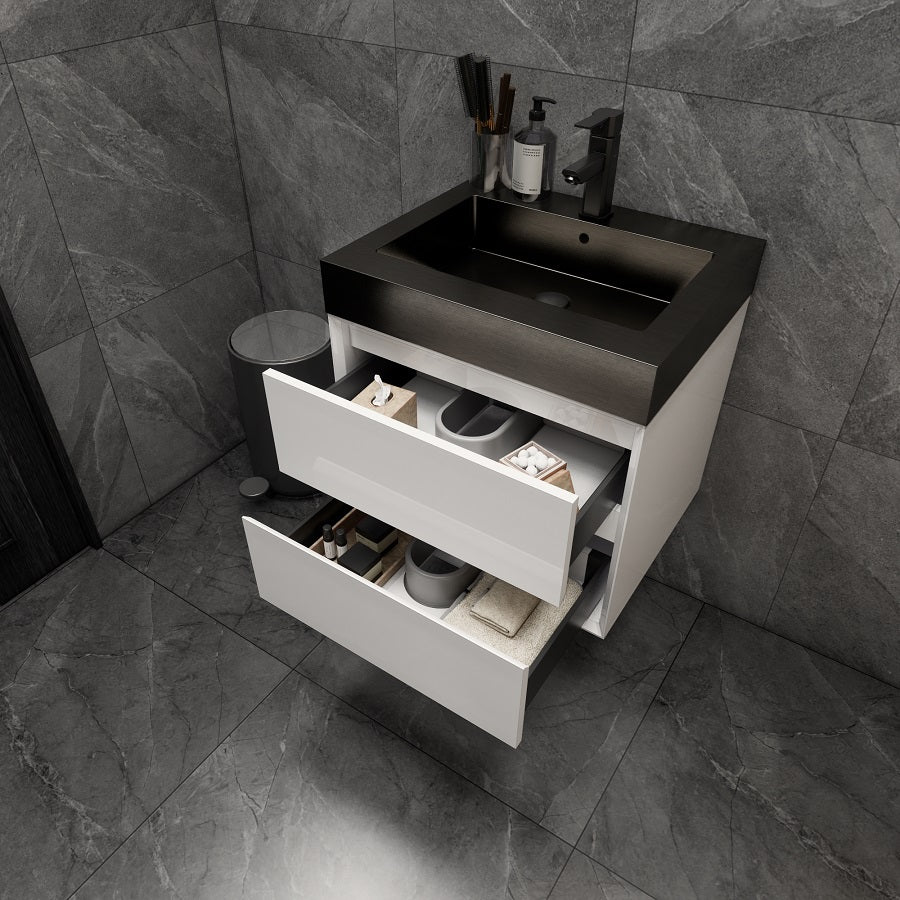 MAX 24" Modern Floating Bathroom Vanity