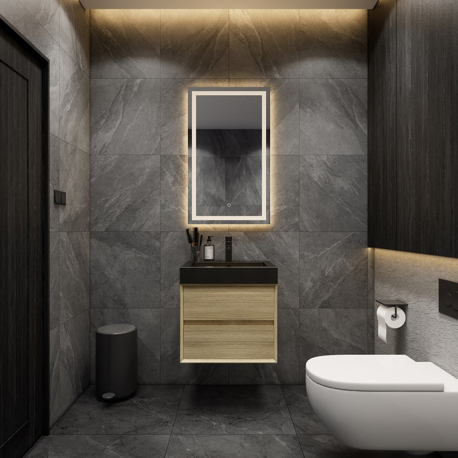 MAX 24" Modern Floating Bathroom Vanity