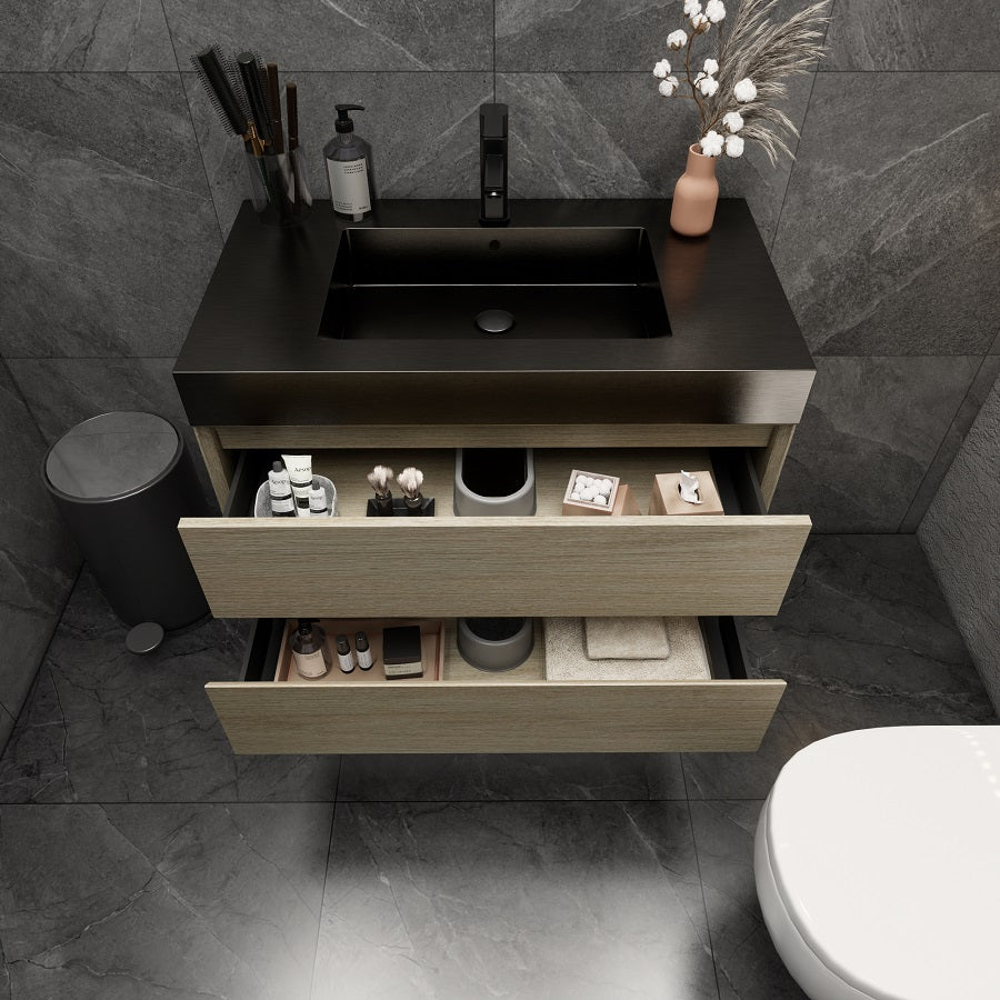 Max 36" Modern Floating Bathroom Vanity