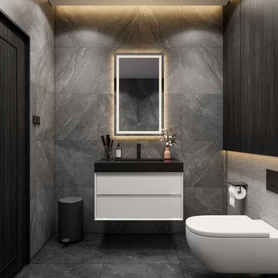 Max 36" Modern Floating Bathroom Vanity