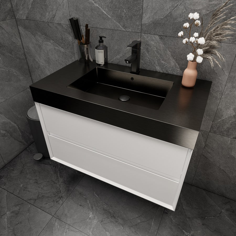 Max 36" Modern Floating Bathroom Vanity