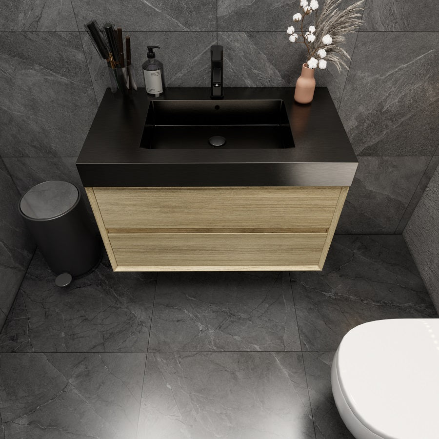 Max 36" Modern Floating Bathroom Vanity