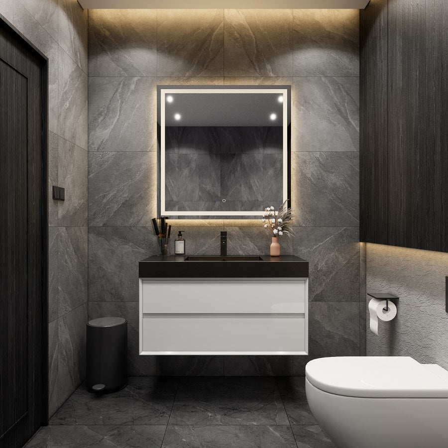 Max 42" Modern Floating Bathroom Vanity