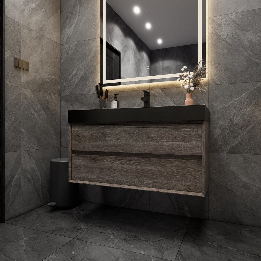 Max 42" Modern Floating Bathroom Vanity