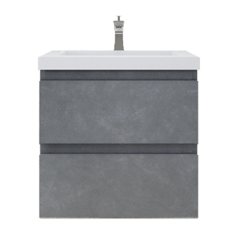 MOB 24" Wall Mounted Modern Bathroom Vanity with Reinforced Acrylic Sink
