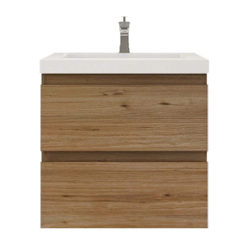 MOB 24" Wall Mounted Modern Bathroom Vanity with Reinforced Acrylic Sink