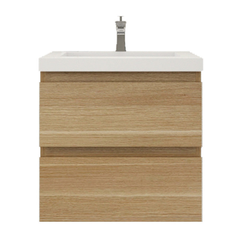 MOB 24" Wall Mounted Modern Bathroom Vanity with Reinforced Acrylic Sink