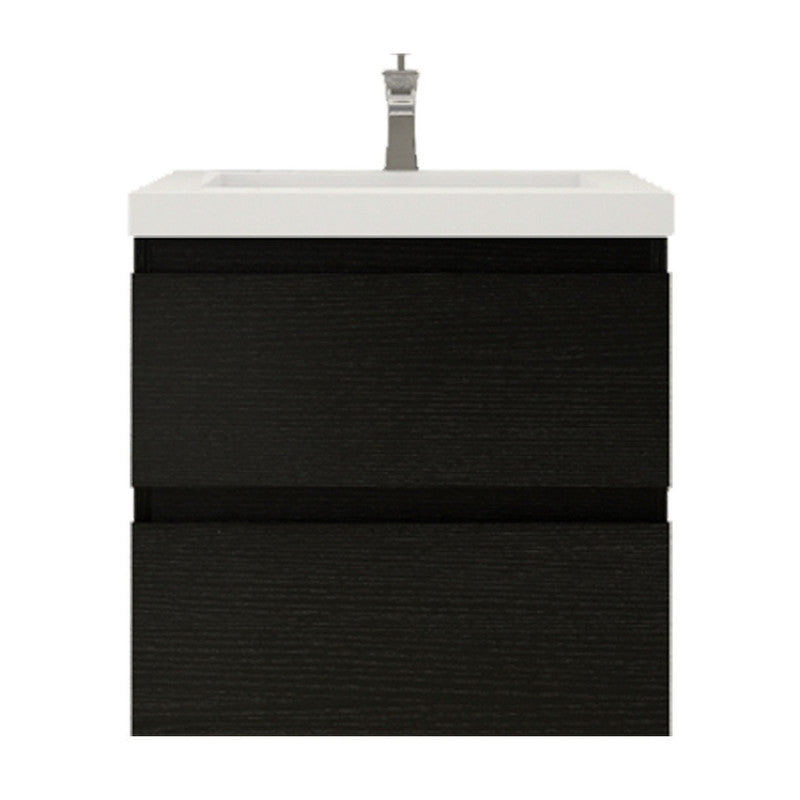 MOB 24" Wall Mounted Modern Bathroom Vanity with Reinforced Acrylic Sink