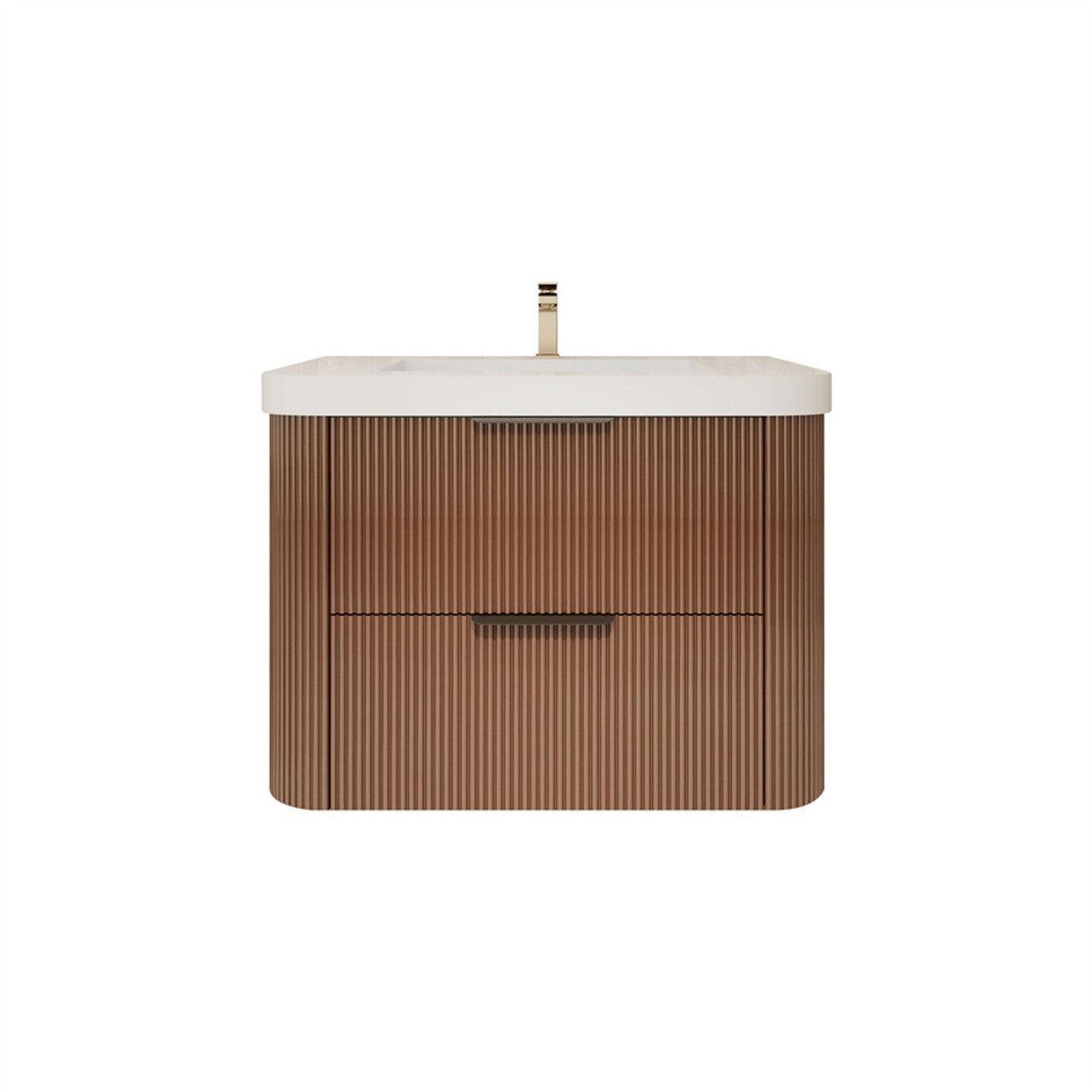 Celine 30" Fluted Floating Bathroom Vanity