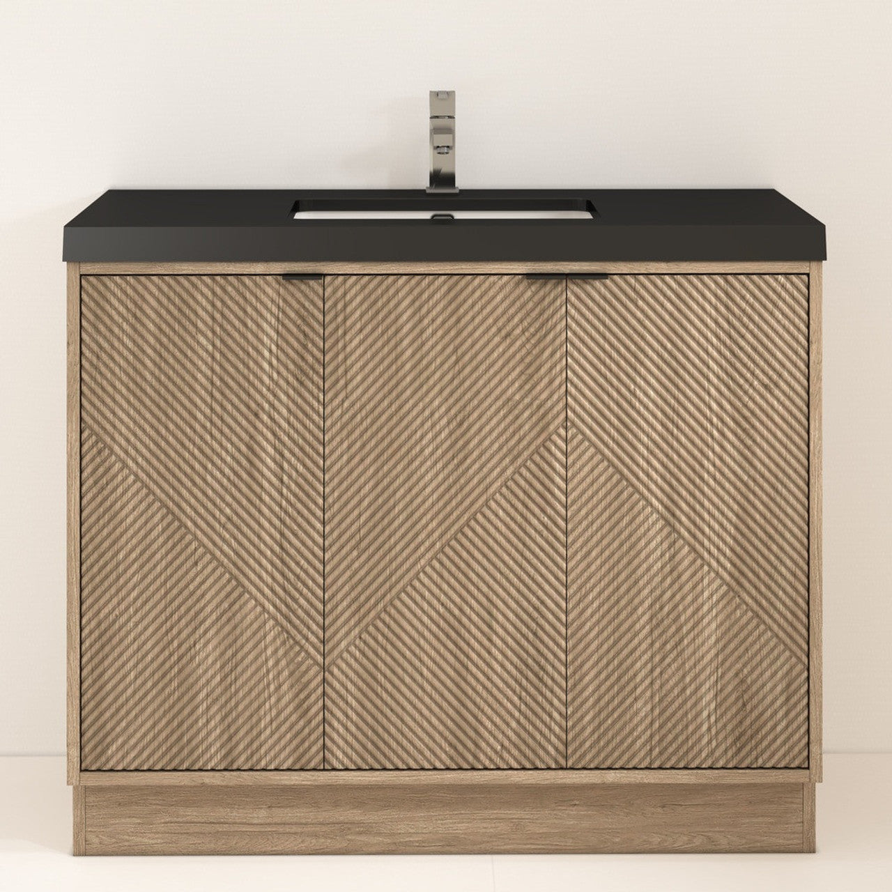 MT 42" Freestanding Modern Bathroom Vanity (Right Side)