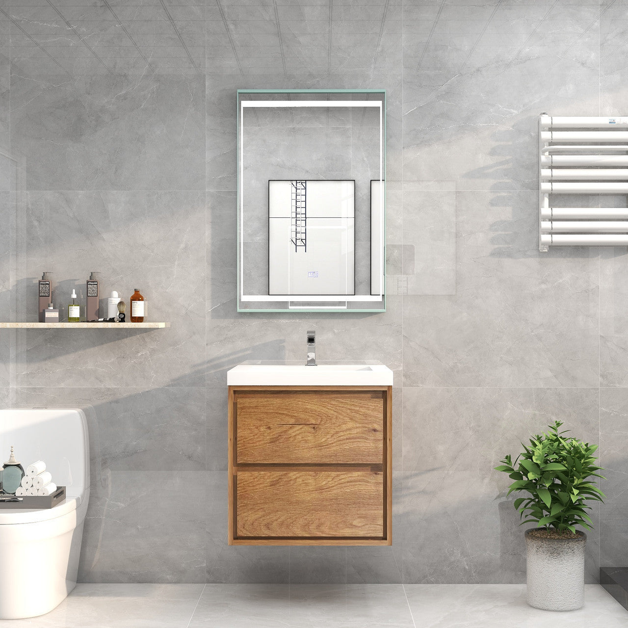 MOM8 24" Wall Mounted Modern Vanity