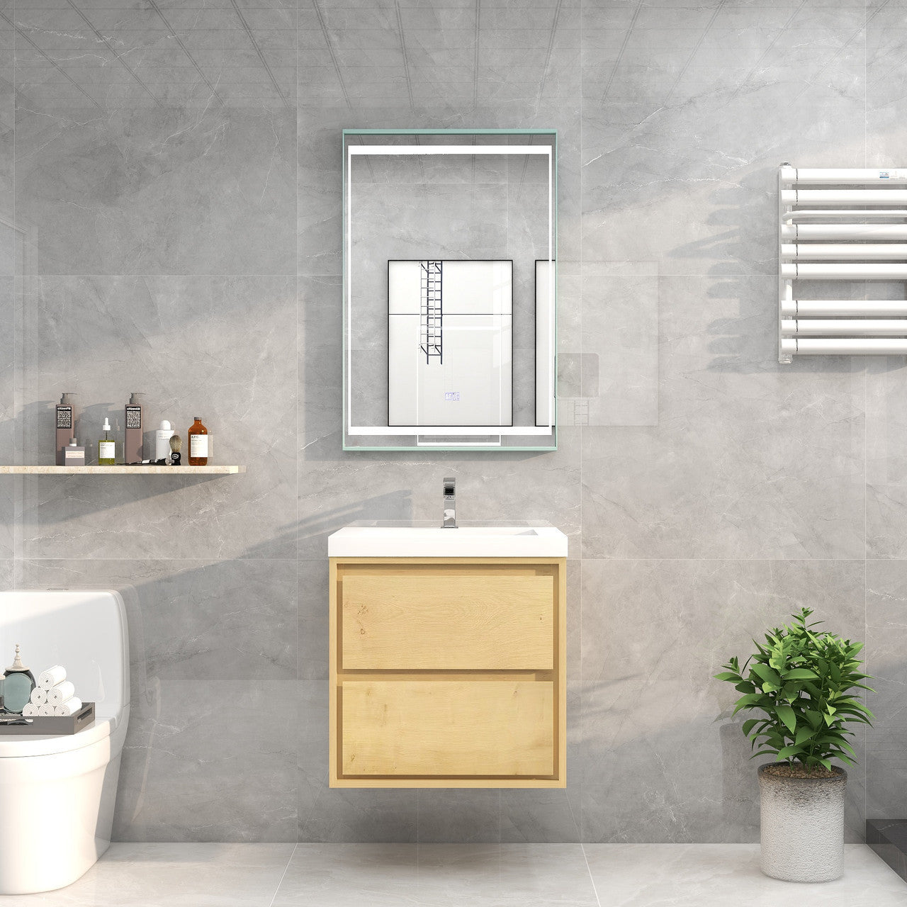 MOM8 24" Wall Mounted Modern Vanity