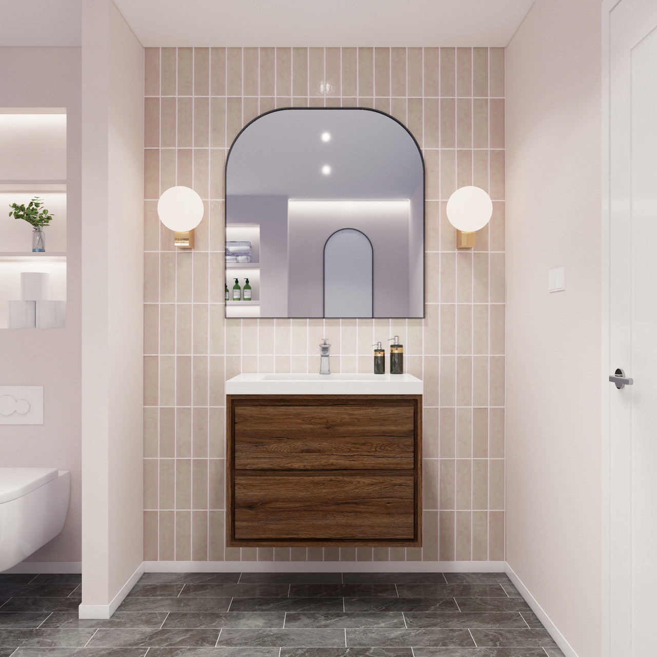 MOM8 30" Wall Mounted Modern Vanity