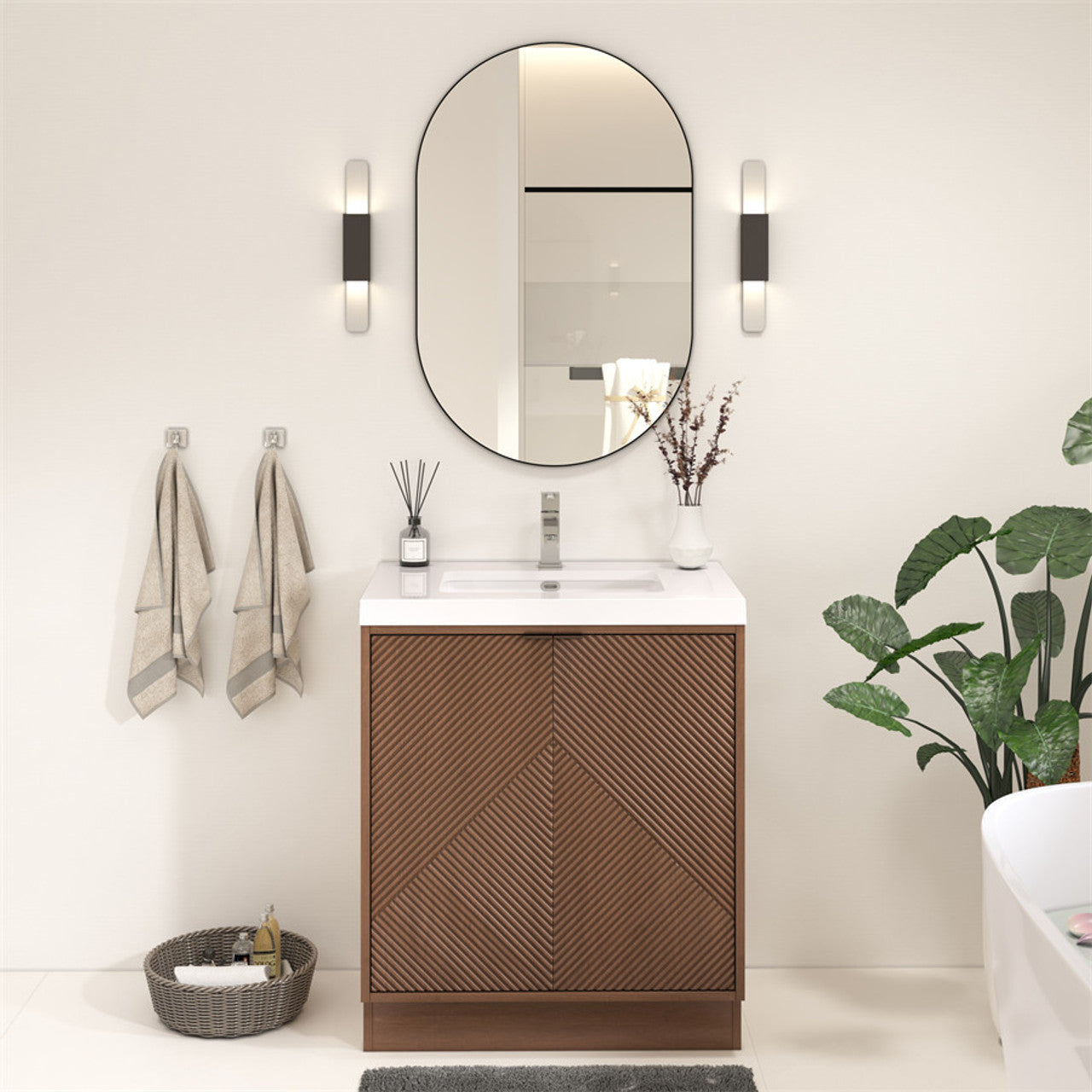 MT 30" Freestanding Modern Bathroom Vanity