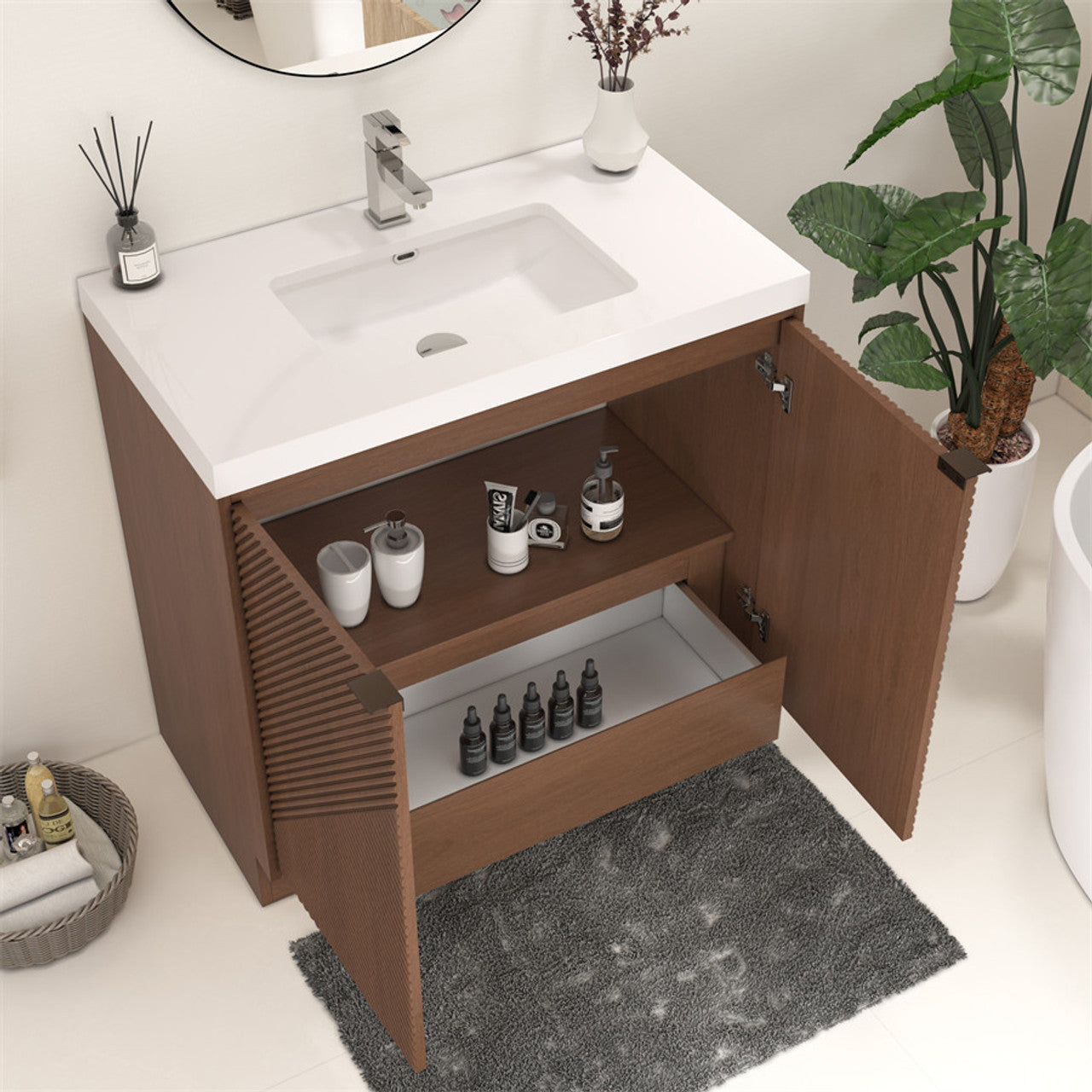 MT 36" Freestanding Modern Bathroom Vanity
