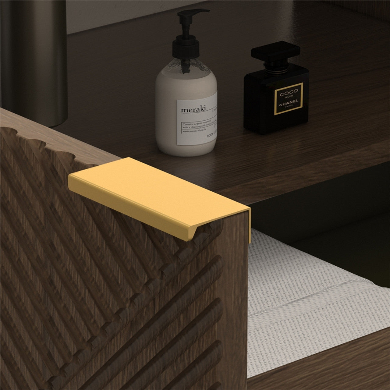 MT 42" Floating Modern Bathroom Vanity (Right Side)