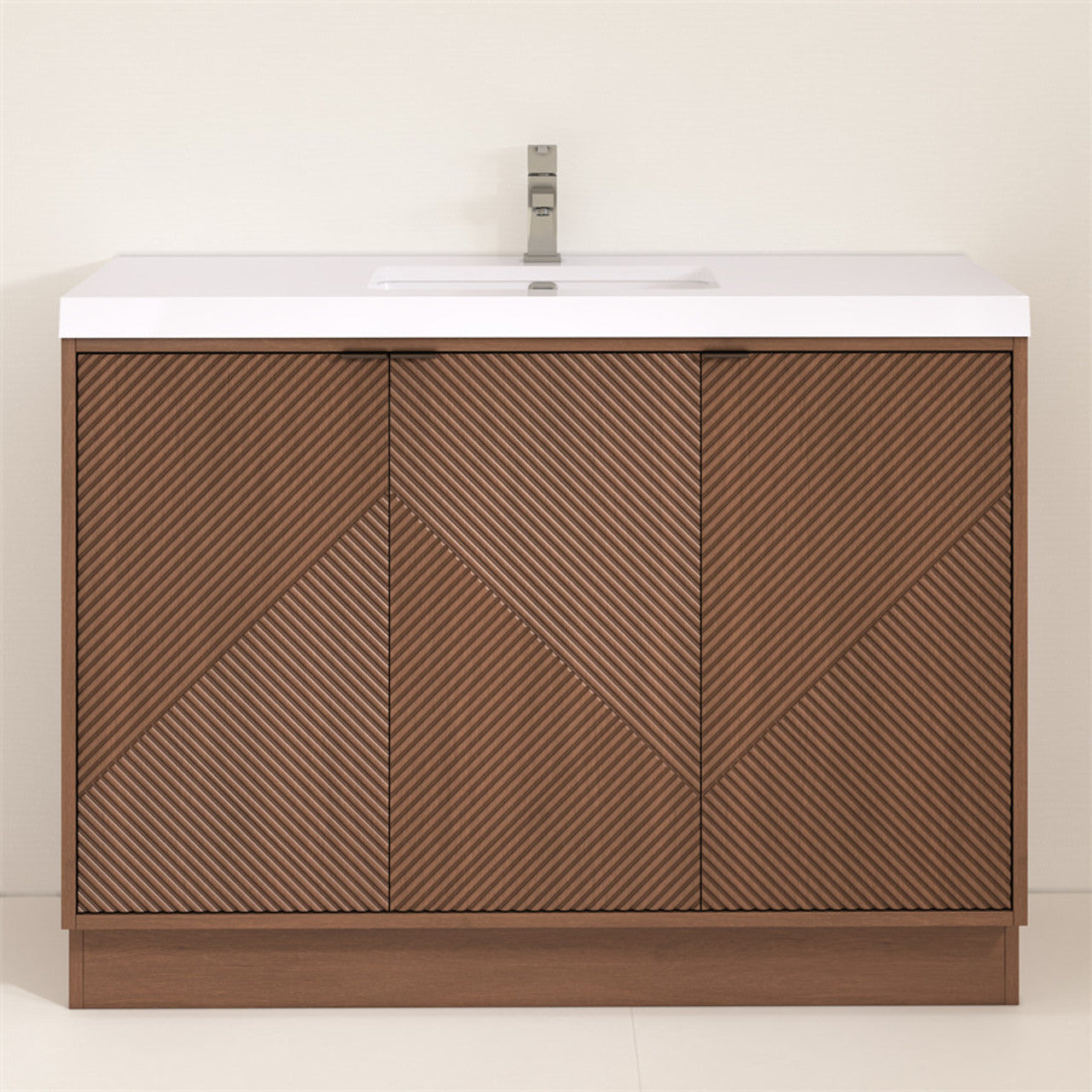 MT 48" Freestanding Modern Bathroom Vanity