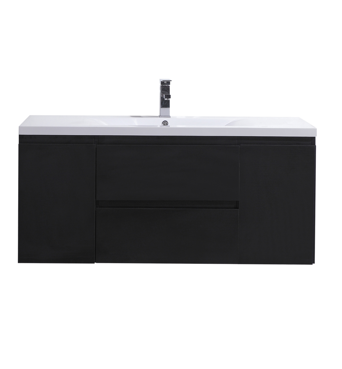 MOB 48" Wall Mounted Modern Bathroom Vanity with Reinforced Acrylic Sink