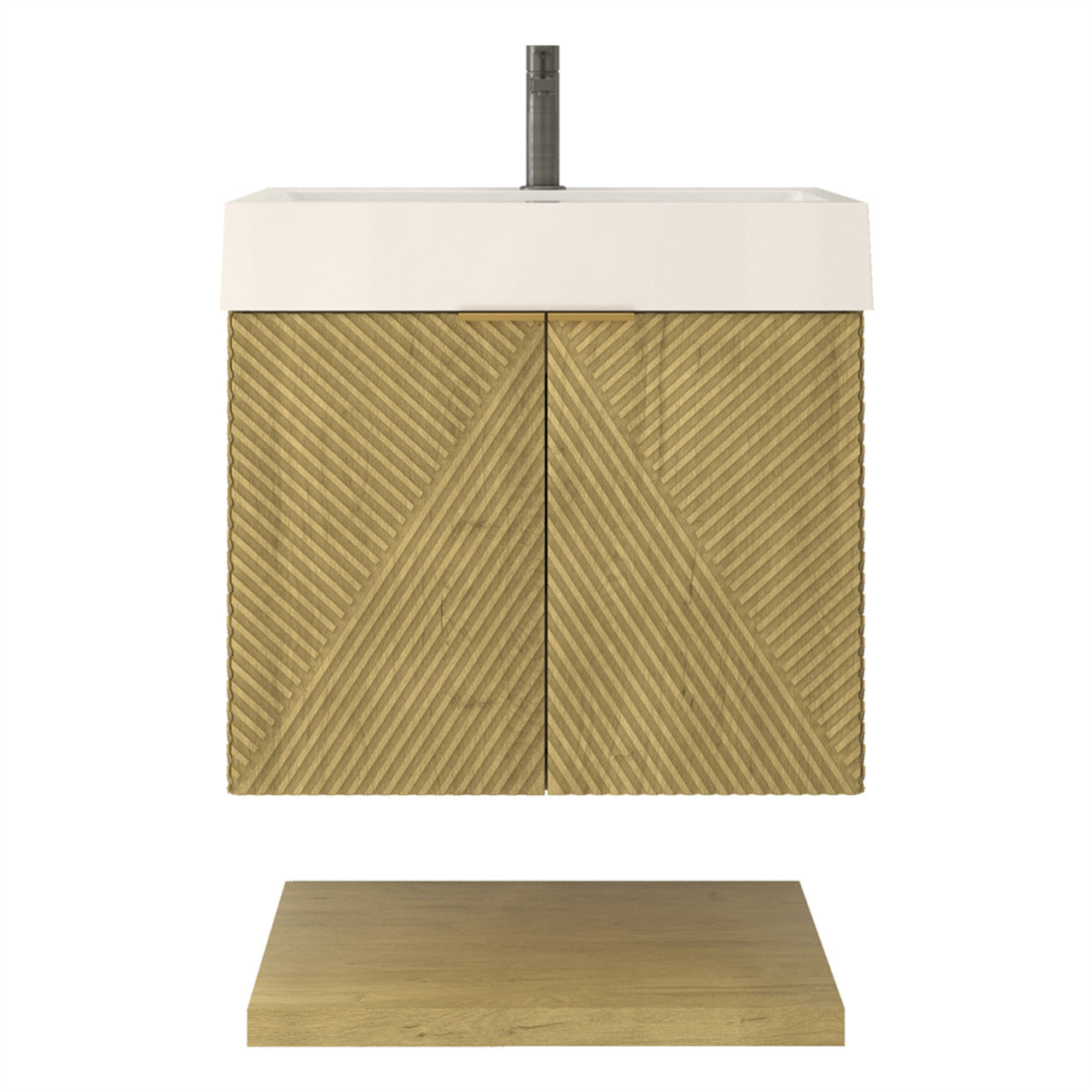 MT 24" Floating Modern Bathroom Vanity