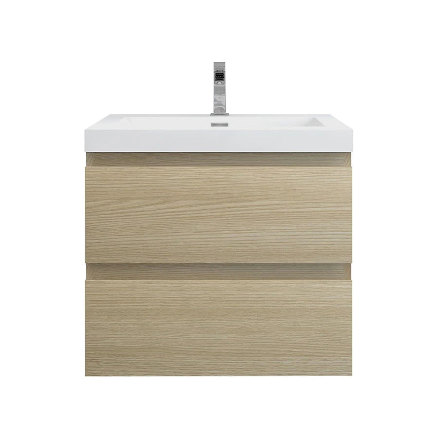 BTO 24" Wall Mounted Modern Bathroom Vanity