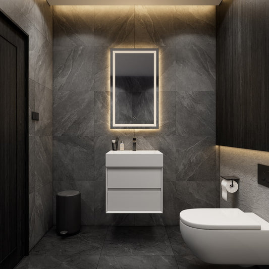 MAX 24" Modern Floating Bathroom Vanity