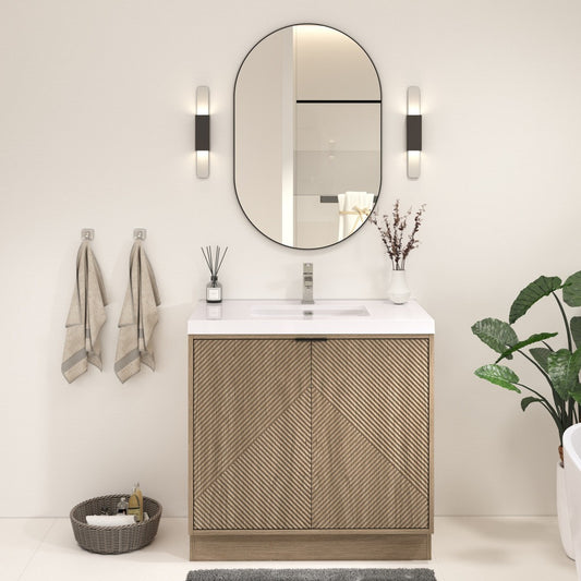 MT 36" Freestanding Modern Bathroom Vanity